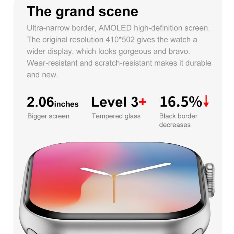 S3 Mini Ultra Smartwatch - AMOLED Display (Dual Strap Edition)