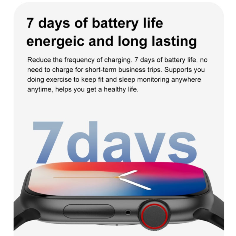 S3 Mini Ultra Smartwatch - AMOLED Display (Dual Strap Edition)