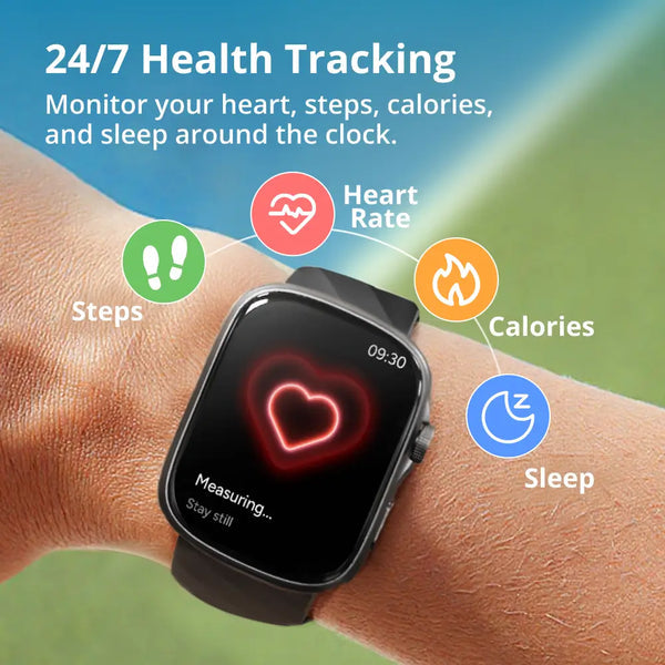Midnight Black Runmefit Watch 4 | GTS10
