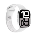 S10 Smartwatch with Zinc Alloy Case and Silicone Band