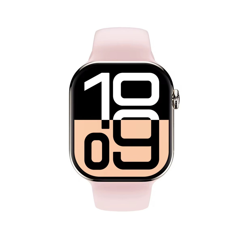 S10 Smartwatch with Zinc Alloy Case and Silicone Band