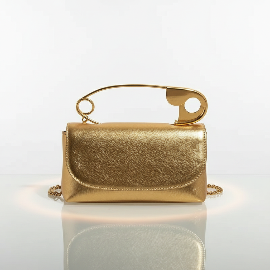 Liora Pin Detail Top-Handle Bag