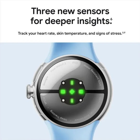 Google Pixel Watch 3 with 1.2" AMOLED Display and Sport Band