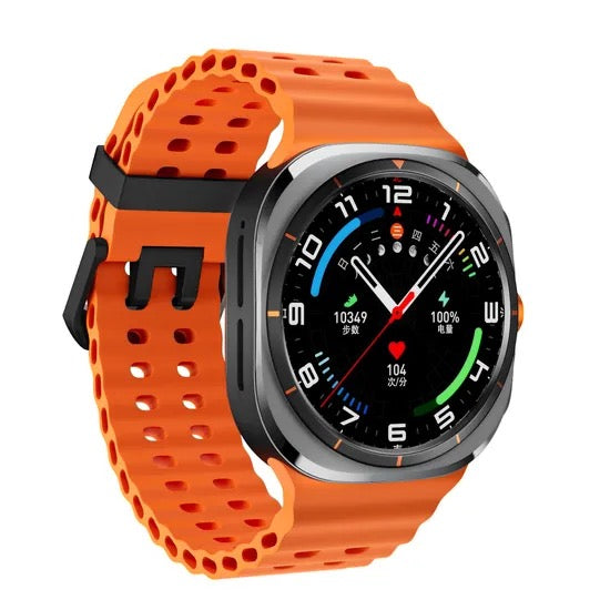 U8 Ultra Smart Watch Steel Case with AMOLED Display and 4G SIM Support