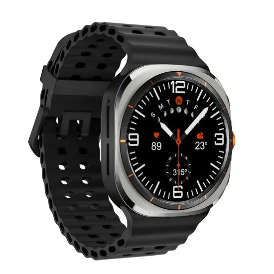 U8 Ultra Smart Watch Steel Case with AMOLED Display and 4G SIM Support