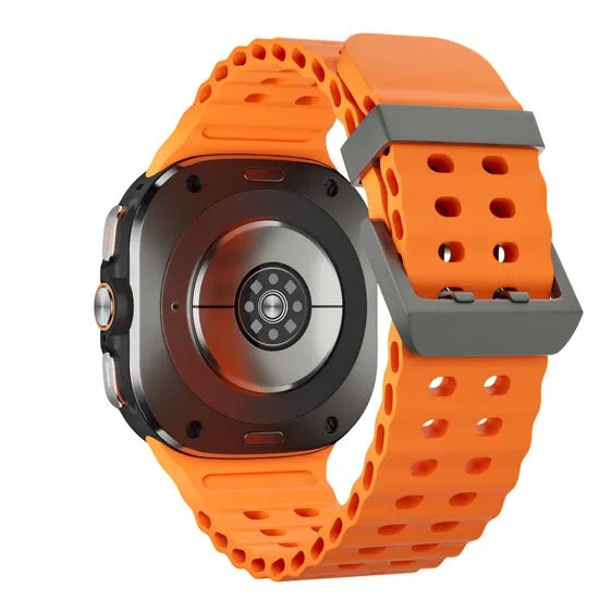 U8 Ultra Smart Watch Steel Case with AMOLED Display and 4G SIM Support