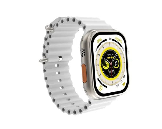 Ultra Smart Watch with Zinc Alloy Case and Ocean Band