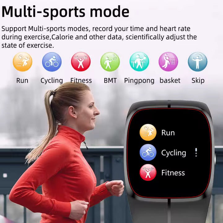 P20 Smart Watch Alloy Case with AMOLED Display and Medical-Grade Blood Pressure Monitoring