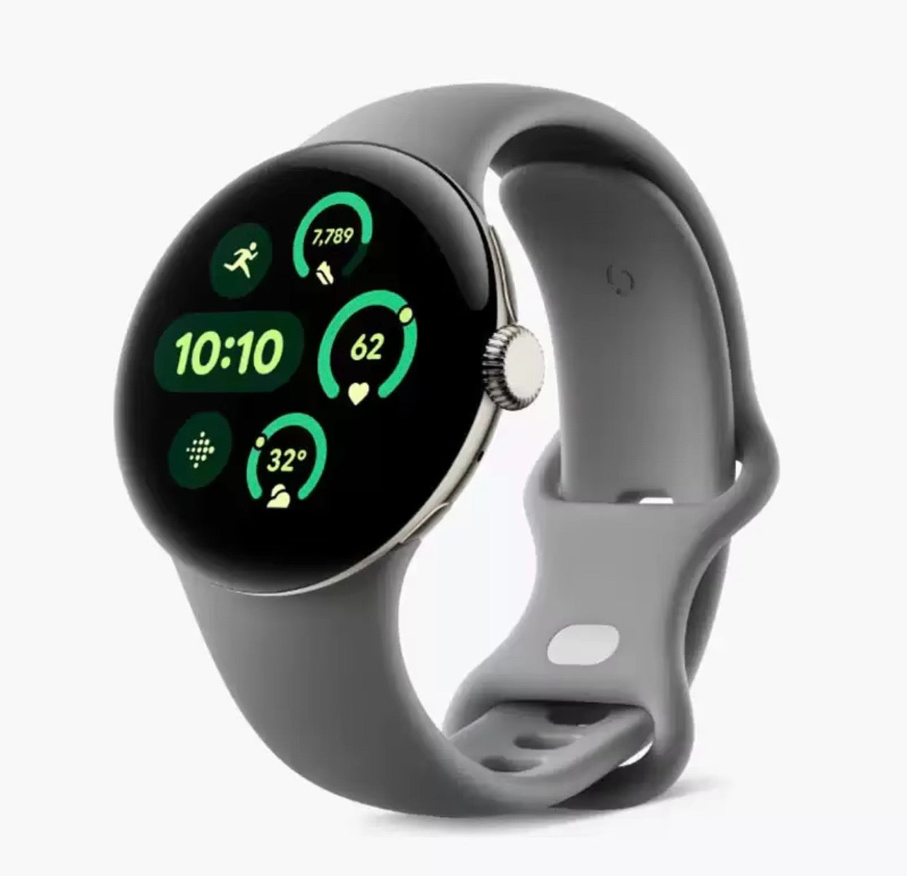 Google Pixel Watch 3 with 1.2" AMOLED Display and Sport Band