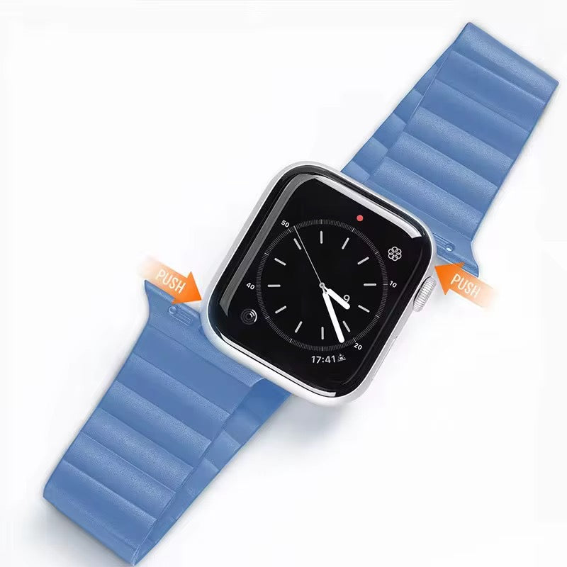 Magnetic Two-Tone Silicone Band