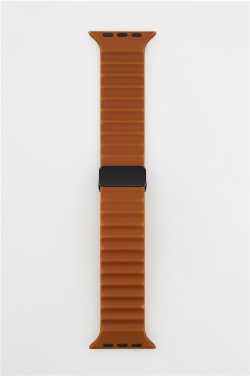 Silicone Strap with Magnetic Buckle