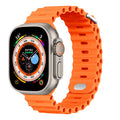 Ocean Loop Silicone Smartwatch Strap