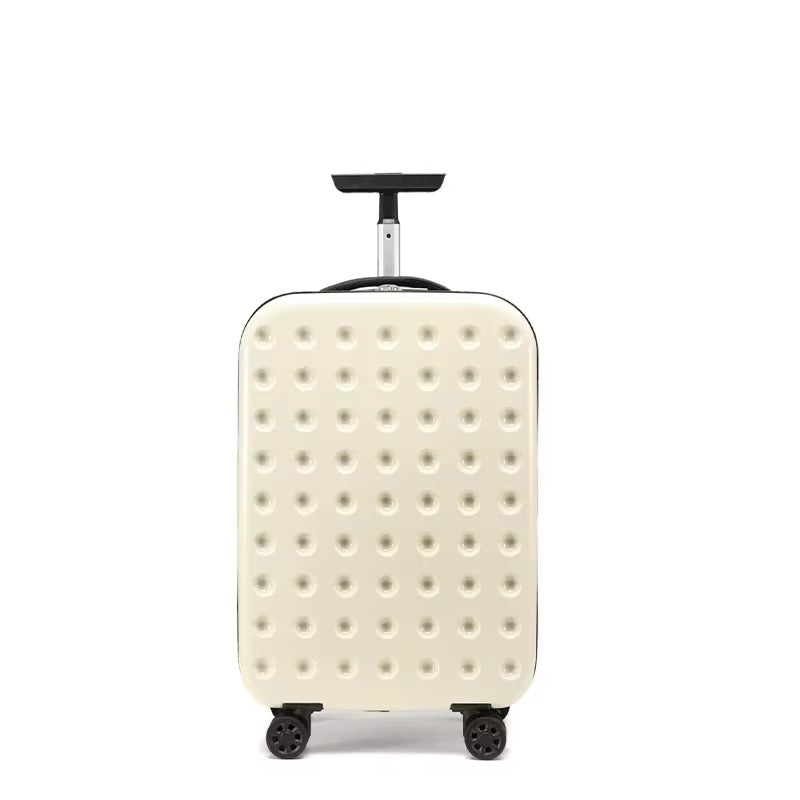 Expandable Hard-Shell Carry-On Suitcase