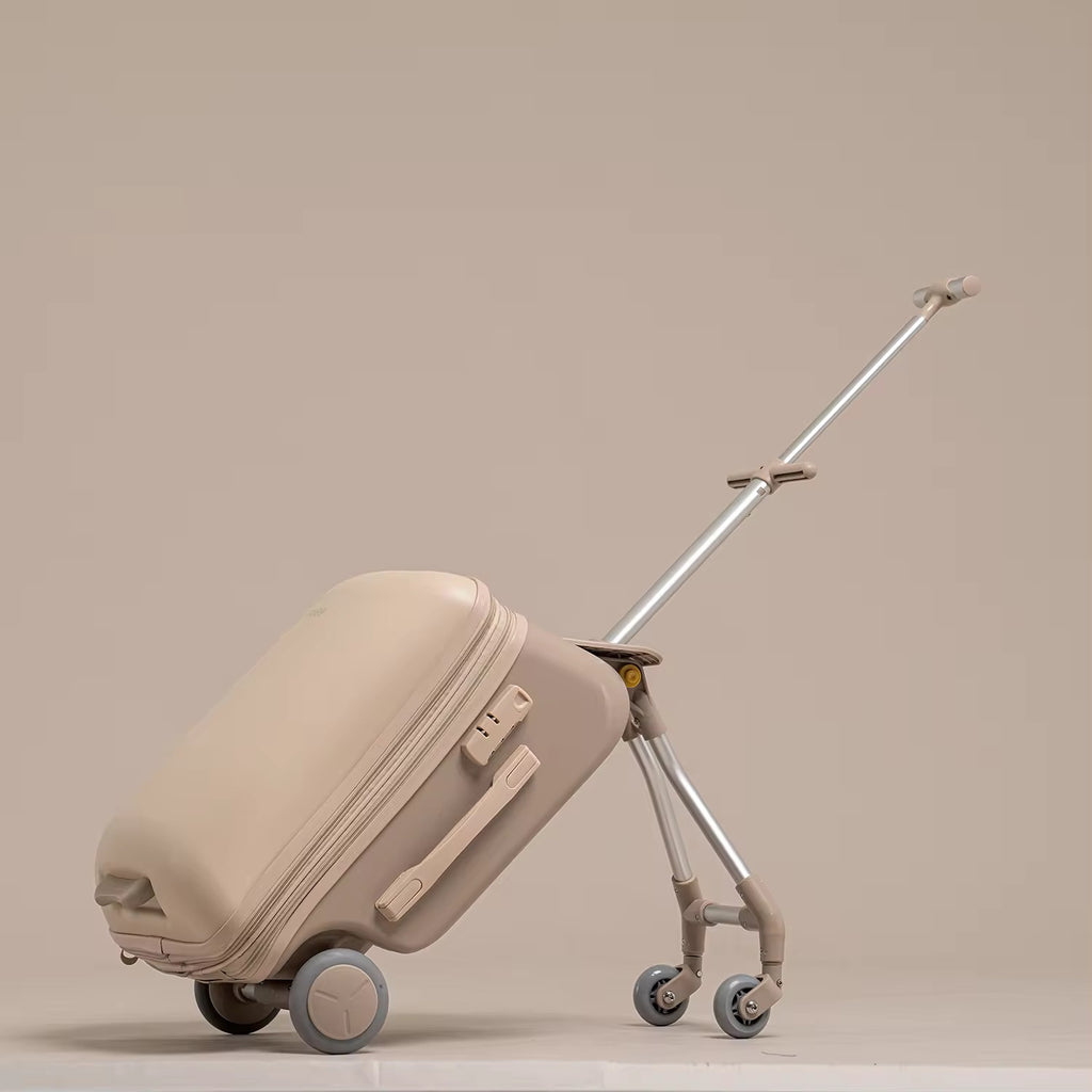20-Inch Kids’ Scooter Luggage with Spinner Wheels