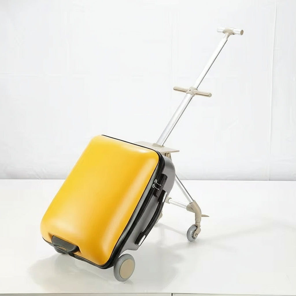 20-Inch Kids’ Scooter Luggage with Spinner Wheels