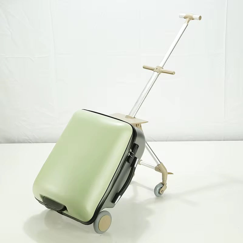 20-Inch Kids’ Scooter Luggage with Spinner Wheels