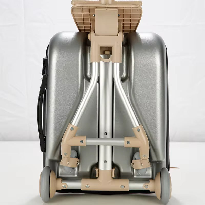 20-Inch Kids’ Scooter Luggage with Spinner Wheels