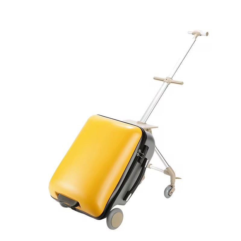 20-Inch Kids’ Scooter Luggage with Spinner Wheels