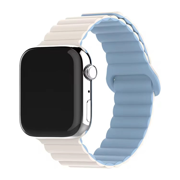 Magnetic Two-Tone Silicone Band