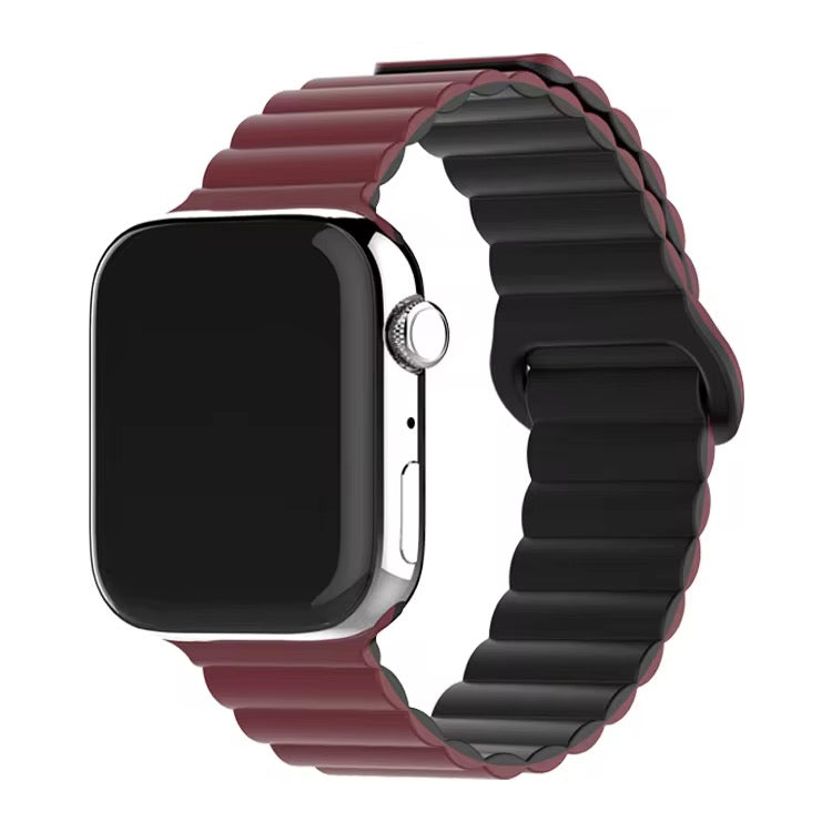 Magnetic Two-Tone Silicone Band