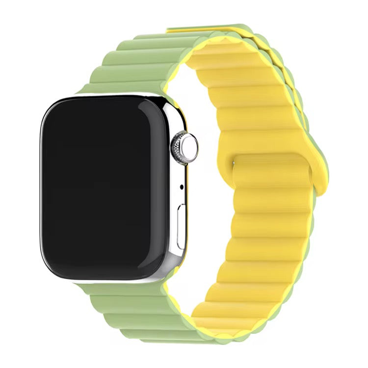 Magnetic Two-Tone Silicone Band