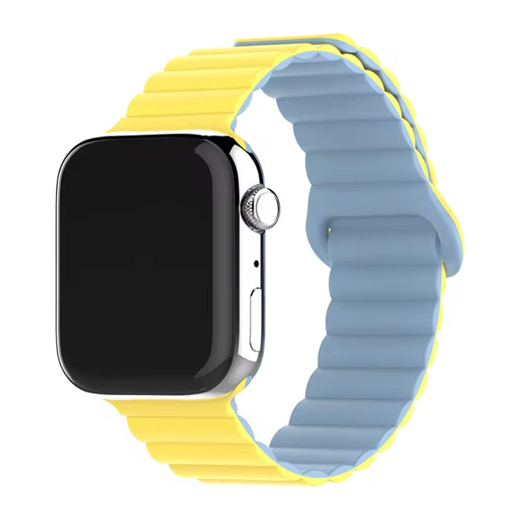 Magnetic Two-Tone Silicone Band