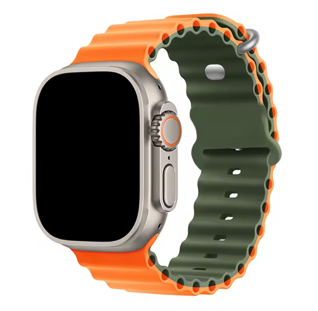 Two-Toned Ocean Loop Silicone Smartwatch Strap