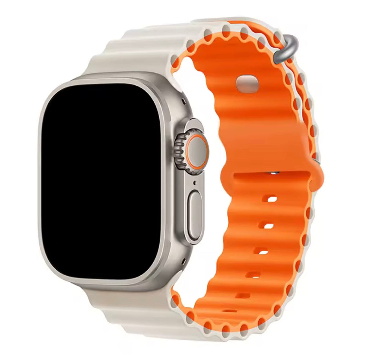 Two-Toned Ocean Loop Silicone Smartwatch Strap