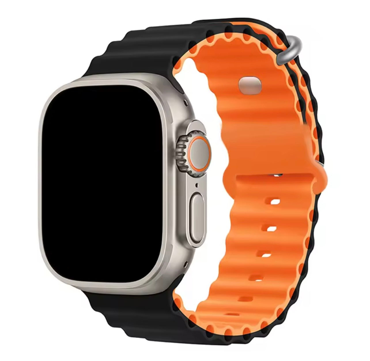 Two-Toned Ocean Loop Silicone Smartwatch Strap
