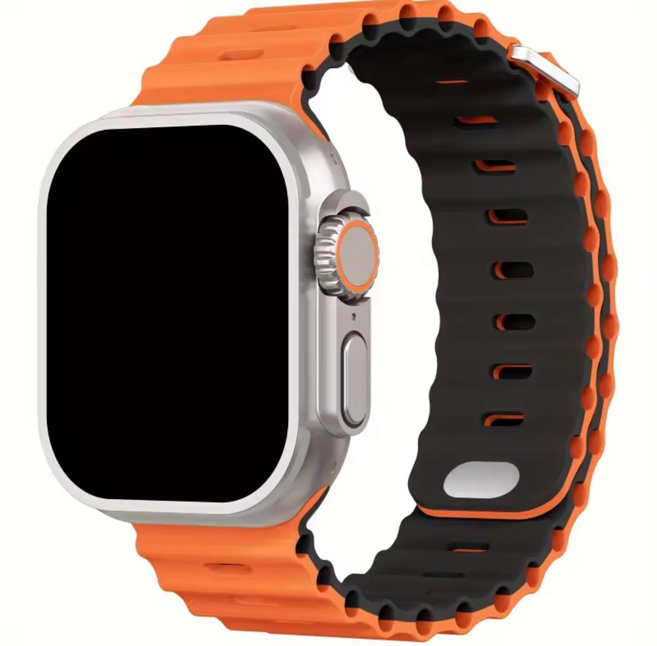 Two-Toned Ocean Loop Silicone Smartwatch Strap