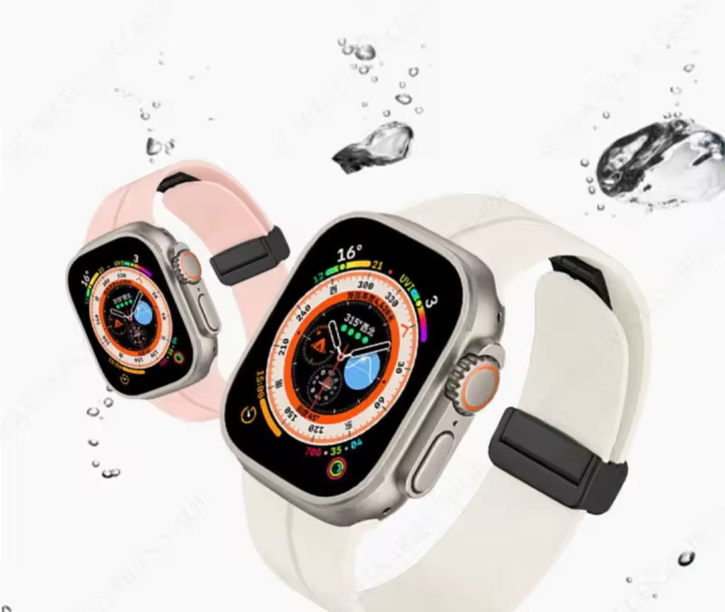 Magnetic Buckle Silicone Watchband