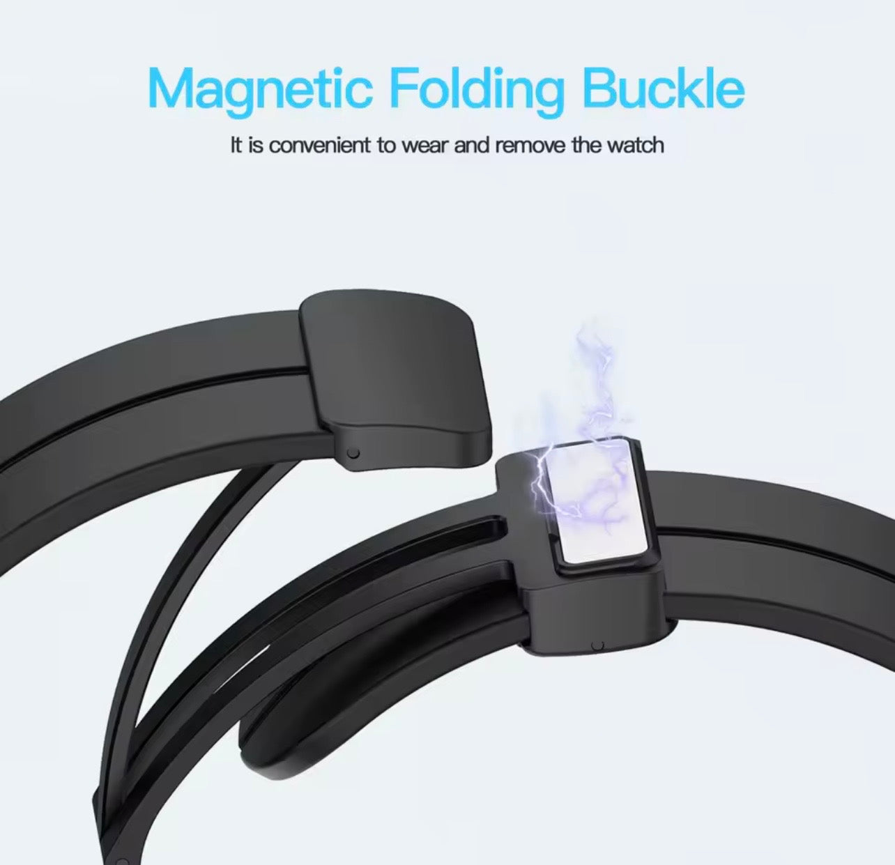 Magnetic Buckle Silicone Watchband