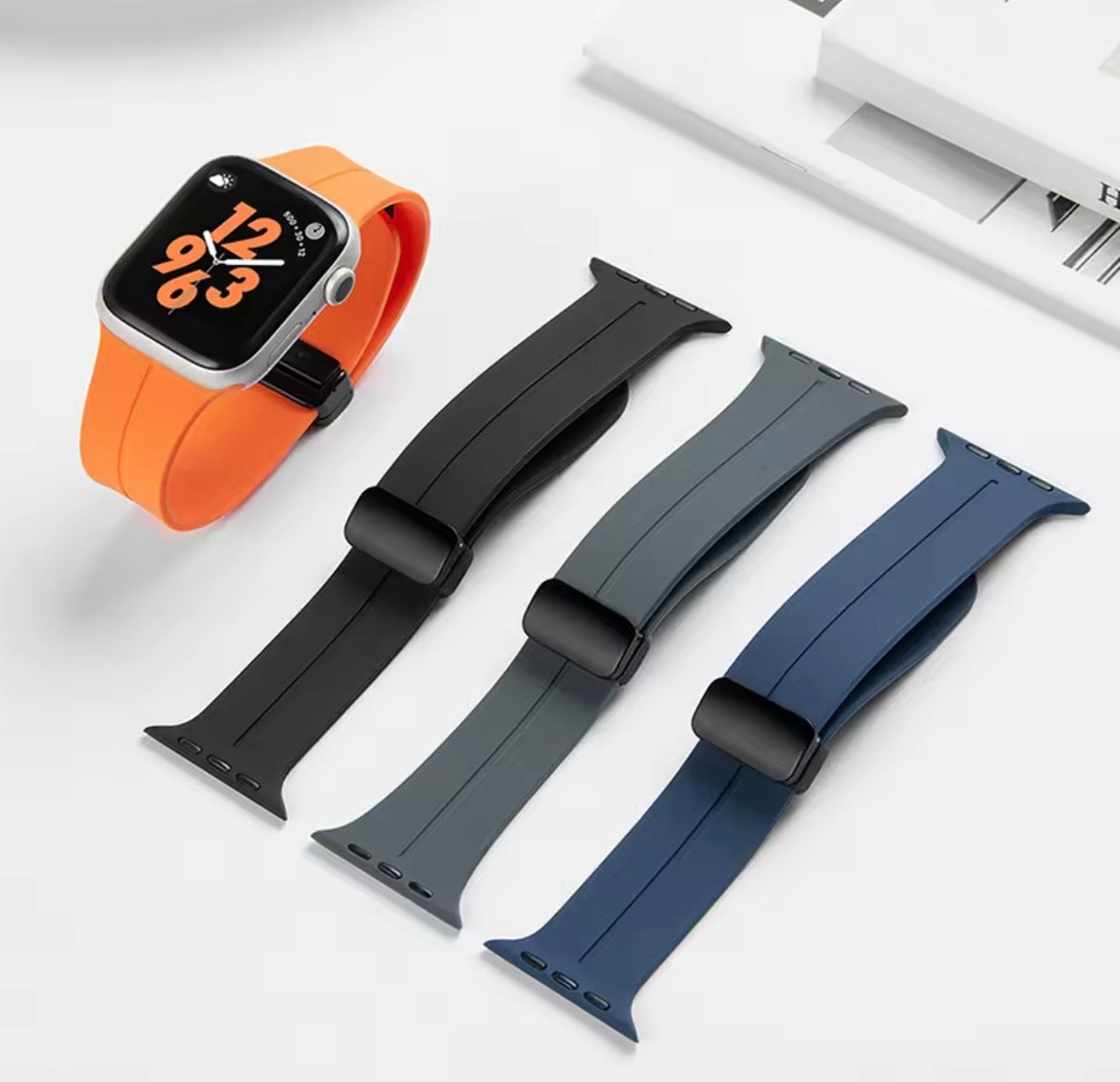 Magnetic Buckle Silicone Watchband