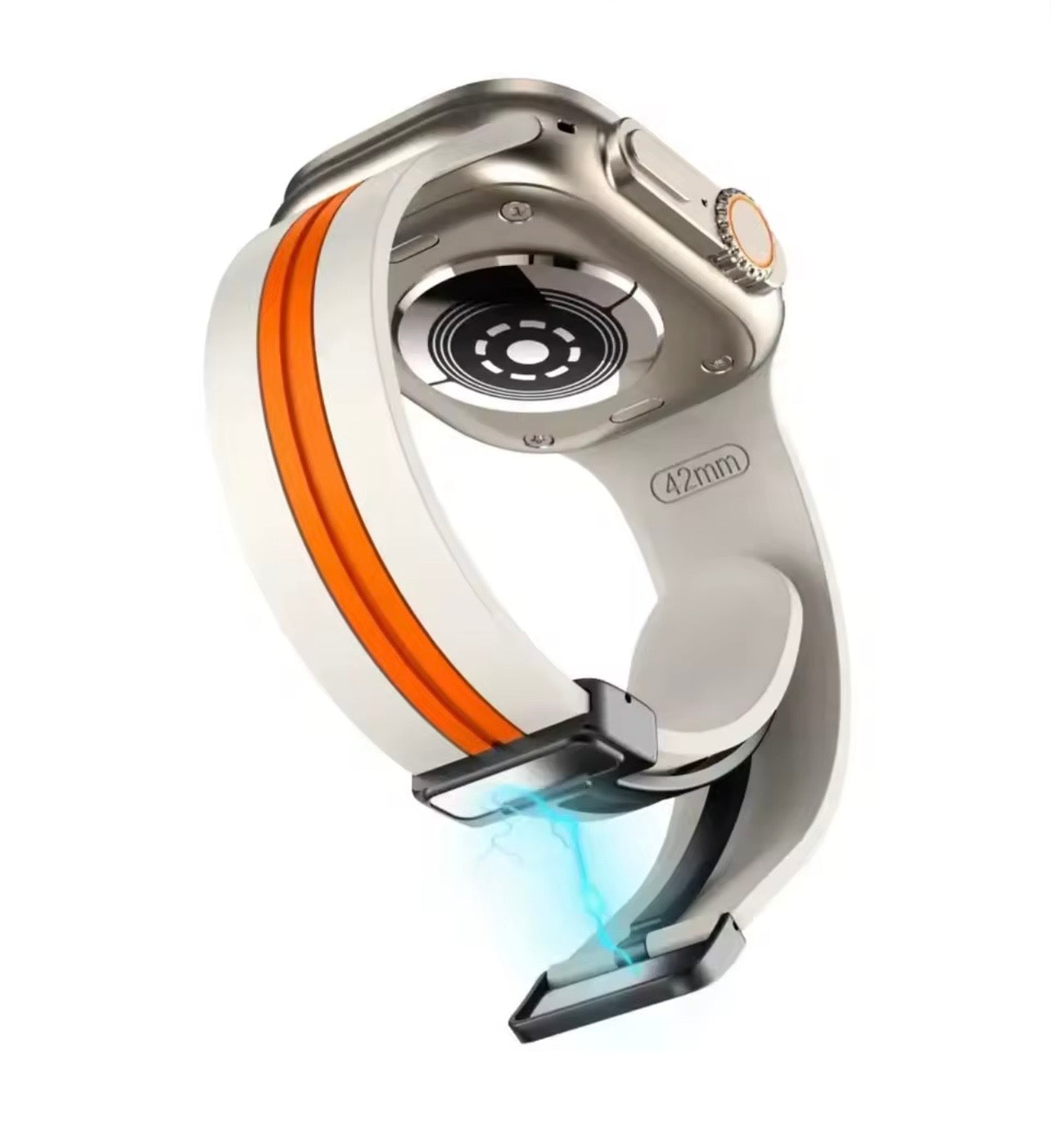 Magnetic Buckle Silicone Watchband