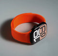 Lychee Grain Silicone Strap with Magnetic Snap