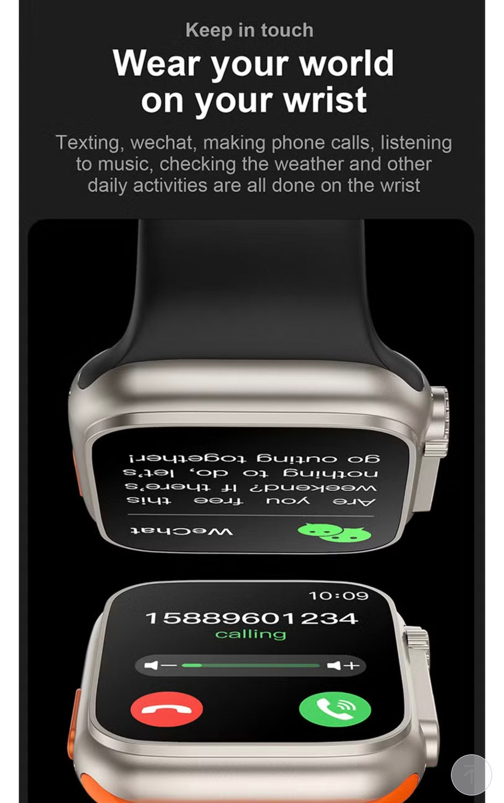 I8 PRO Max Ultra 2-in-1 Smartwatch with Wireless Earbuds