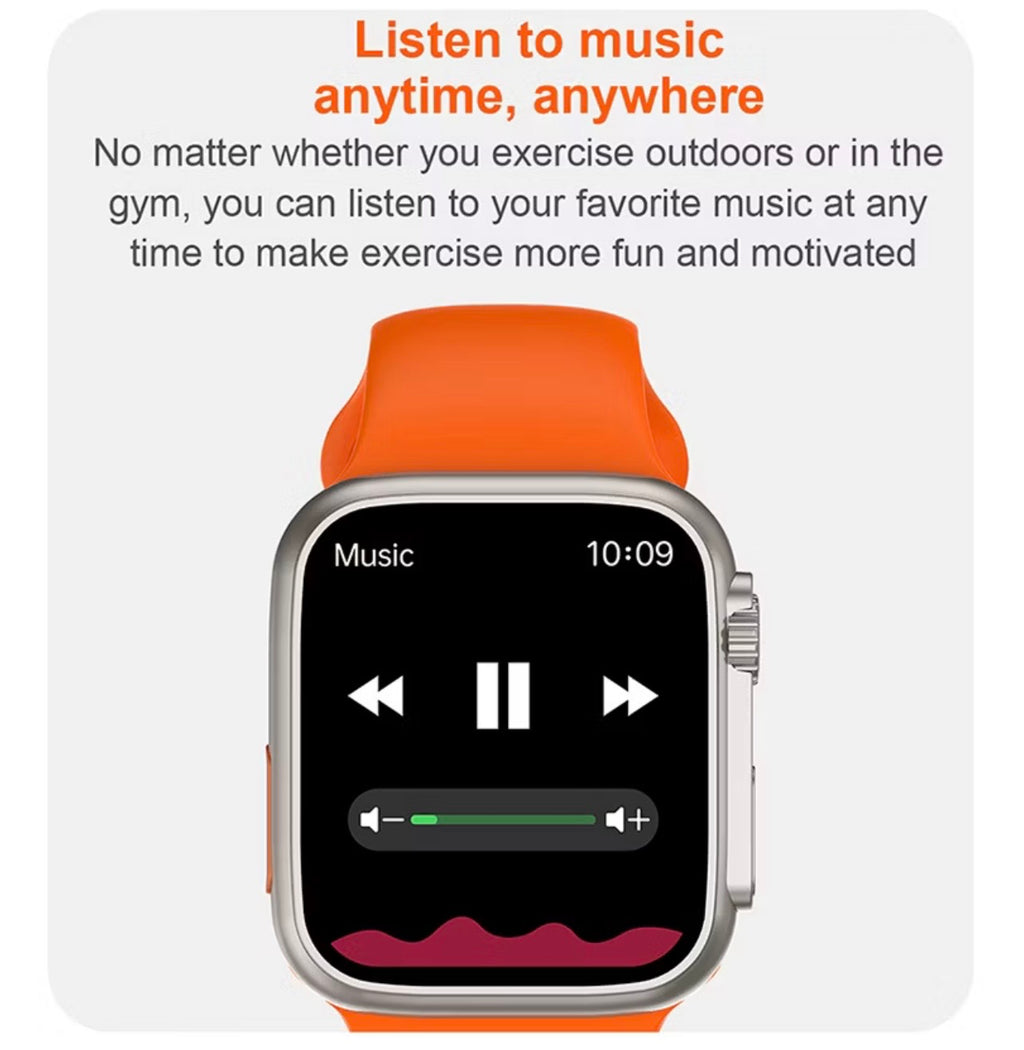 I8 PRO Max Ultra 2-in-1 Smartwatch with Wireless Earbuds