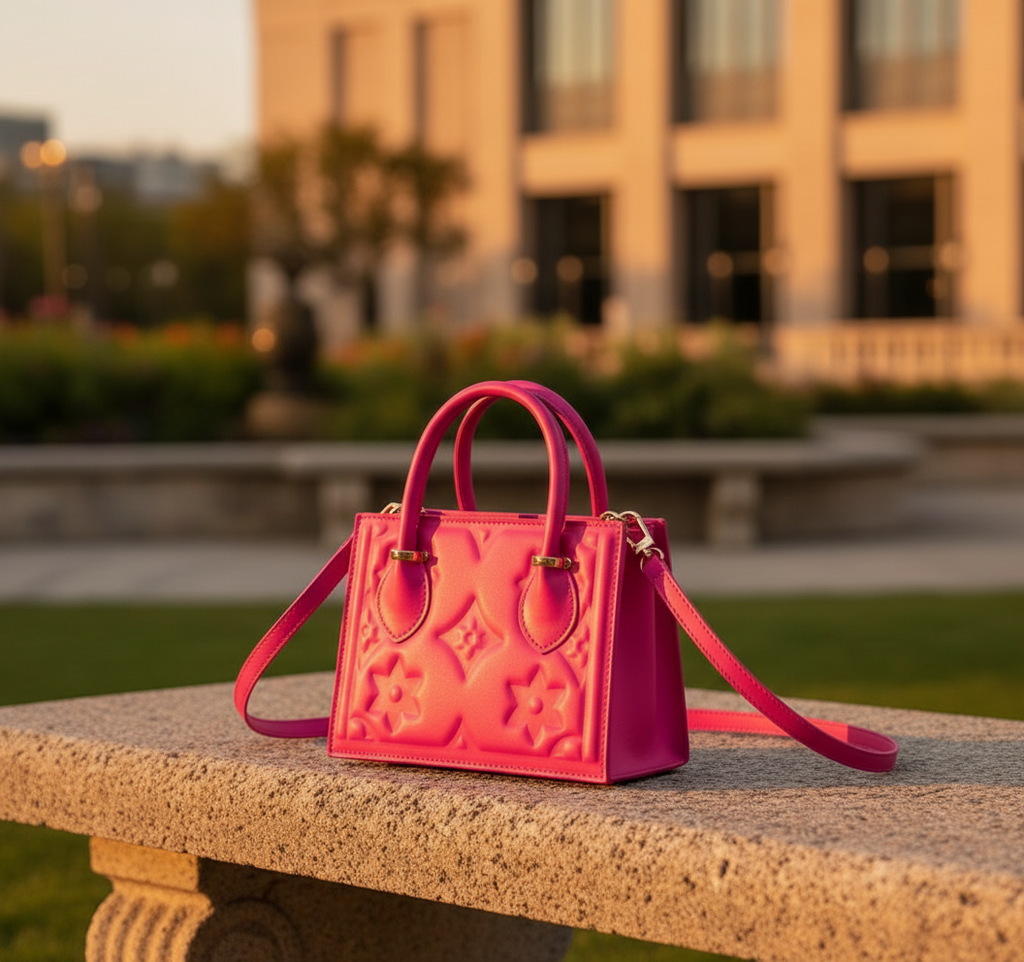 ColorStitch Square Bag